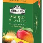 Ahmad Tea Herbata Zielona Mango & Lychee 20 saszetek (40g)