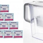 AQUAPHOR KOMPAKT 2,4 L + 10 WKLADÓW MAXFOR BIAŁY