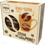 Astra Zestaw Prezentowy - Kubek + Kawa Łagodna Crema 500G