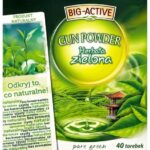 Big Active Herbata Zielona Gun Powder Liście 40Tb