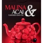 Big-Active Malina & Acai Herbata czarna z kawałkami owoców 40 g (20 torebek)