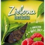 Bio-Active herbata liściasta zielona z maliną 100g