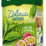 Bio- Active zielona herbata z maliną 20szt