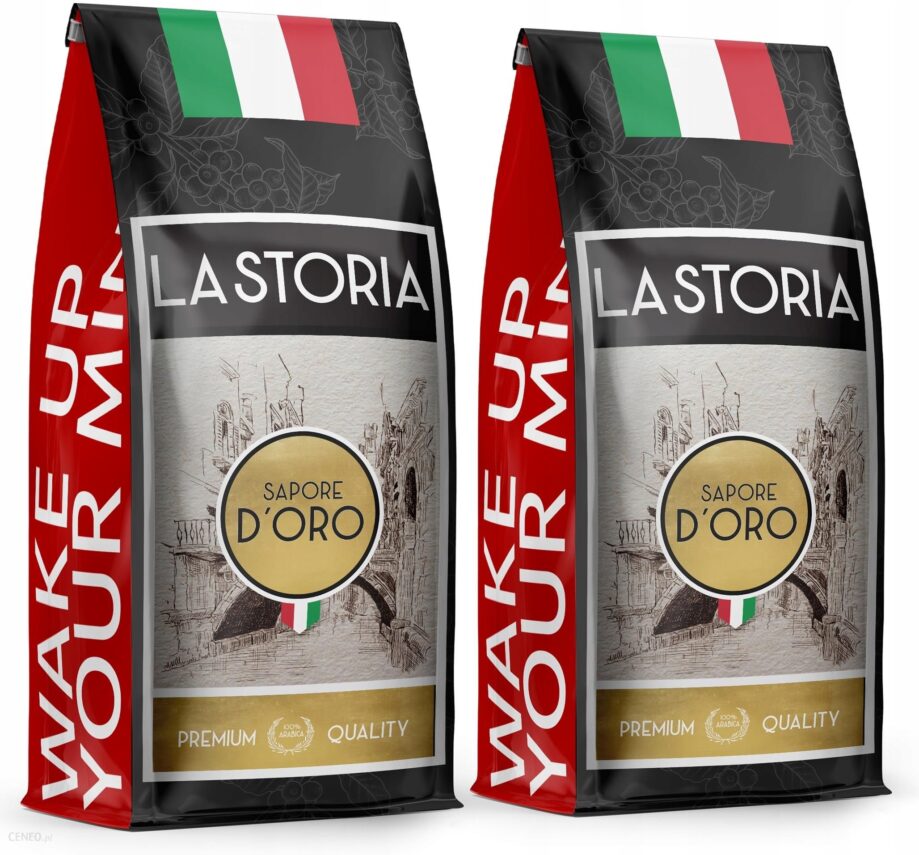 Blue Orca Coffee Kawa Ziarnista La Storia D’Oro 2kg Świeżo Palona