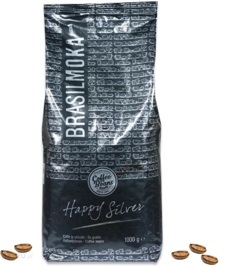 Brasil Moka Kawa ziarnista Happy Silver 1kg