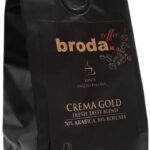 Broda Coffee Świeżo Palona Crema Gold Czarna 0,25Kg