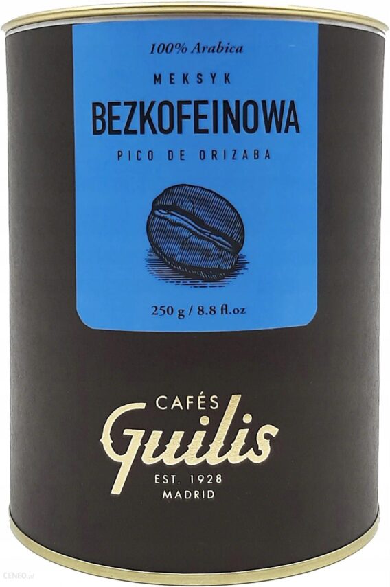 Cafés Guilis Kawa Bezkofeinowa Ziarnista 100% Cafes 250G