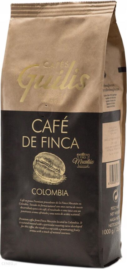 Cafés Guilis Kawa Kolumbia ziarnista 100% Arabica 1kg