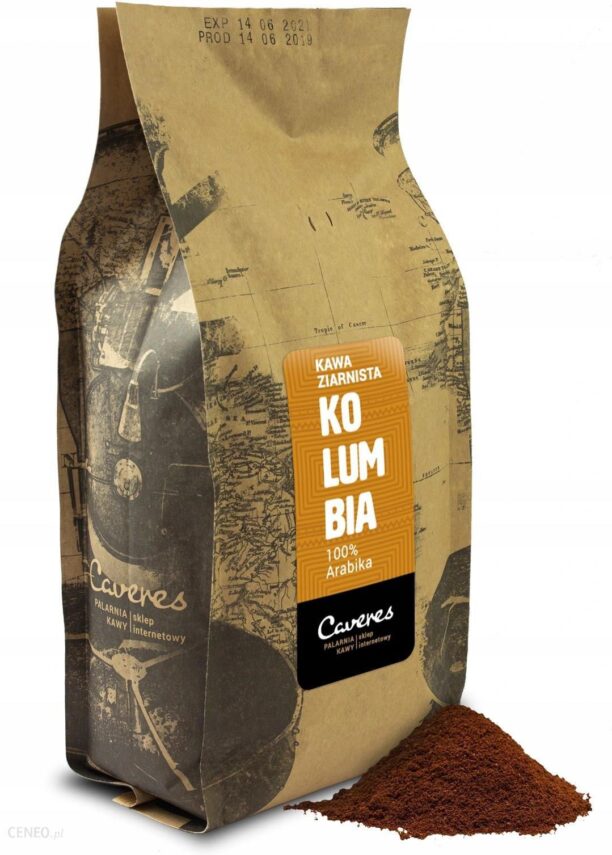 Caveres Kawa Mielona Kolumbia 100% Arabika 250g