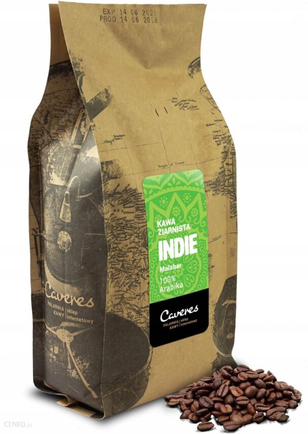 Caveres Kawa Ziarnista India Monsooned 250G