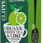 Clipper - HERBATA ZIELONA Z LIMONKĄ I IMBIREM FAIR TRADE BIO 40g (20x2g)
