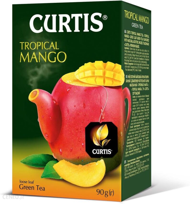 Curtis Herbata Zielona Tropical Mango 90G