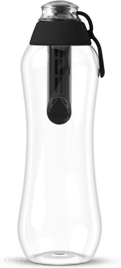 Dafi Butelka Filtrująca 0,5L Z 2 Filtrami Czarna