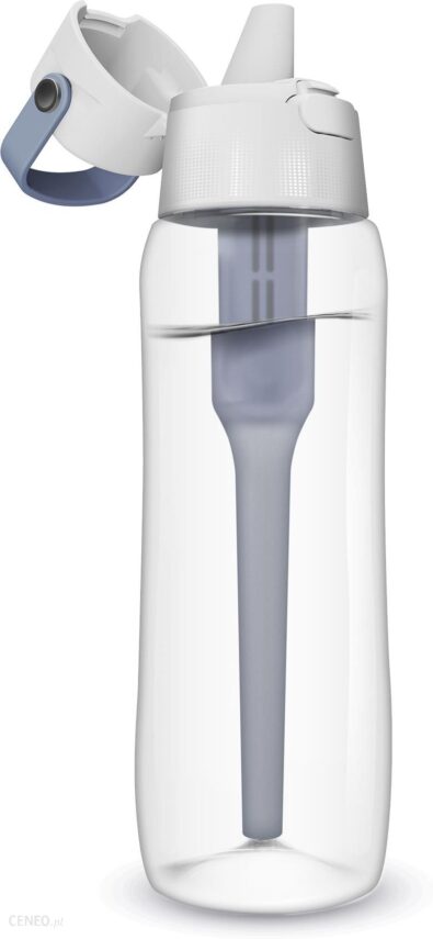 Dafi Butelka filtrująca SOLID 0,7l jeansowa + filtr węglowy