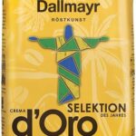 Dallmayr Crema Selektion des Jahres D'oro Brasilien Kawa Ziarnista 1kg