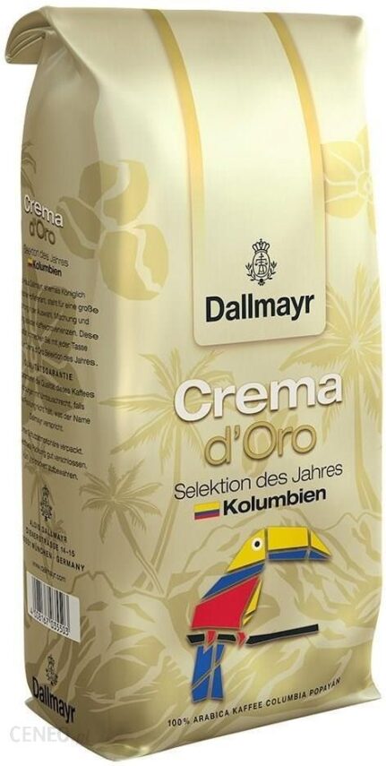 Dallmayr Crema Selektion des Jahres D’oro Kolumbien Ziarnista 1Kg