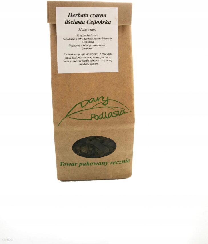 Dary Podlasia Herbata Czarna Liściasta Cejlon-500G-Dary