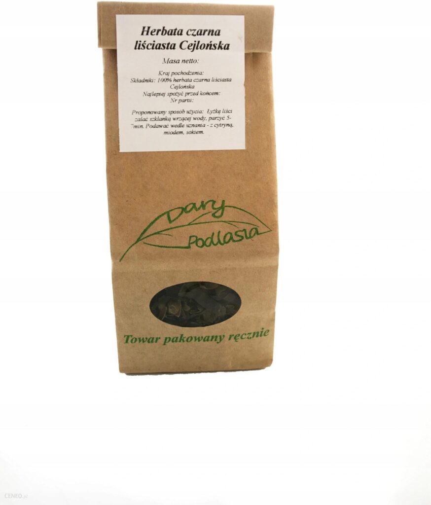 Dary Podlasia Herbata Czarna Liściasta Cejlon-500G-Dary