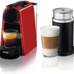 Ekspres De’Longhi Nespresso D30 Essenza Mini czerwony BUNDLE (D30-EU3-RE-NE)