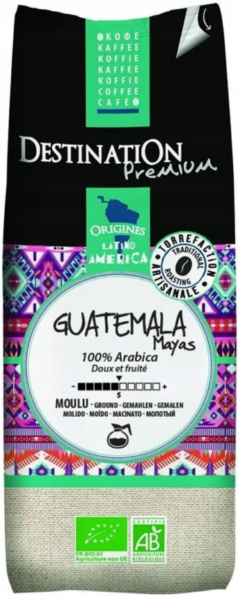 Delicious Destinations Kawa 100% Arabica Gwatemala mielona 250g EKO