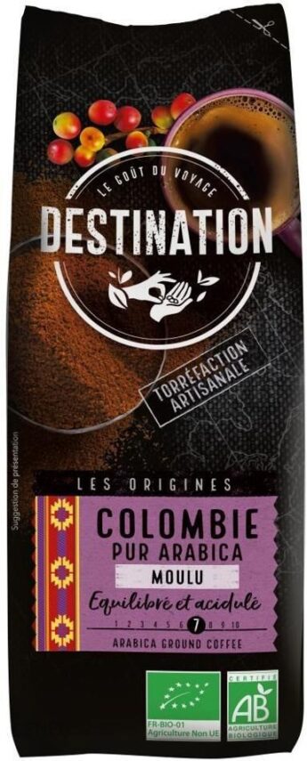 Destination Kawa 100% Arab Kolumbia Miel 250G Eko