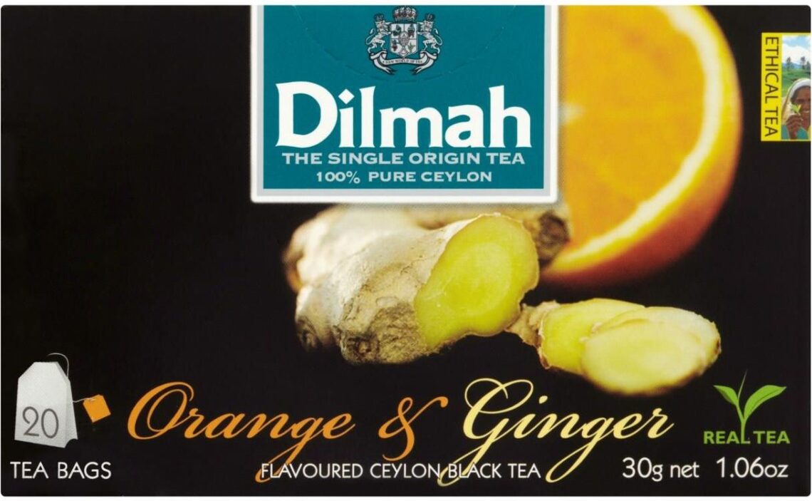 Dilmah Czarna Herbata Aromat Pomarańczy I Imbiru 20X1.5G