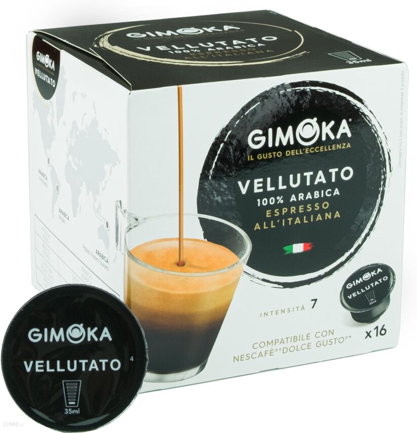 Dolce Gusto Kapsułki Gimoka 100% Arabica De Luxe