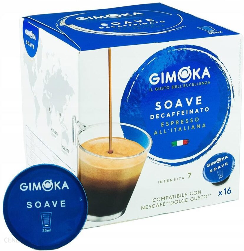 Dolce Gusto Kapsułki Gimoka Bezkofeinowa De Luxe
