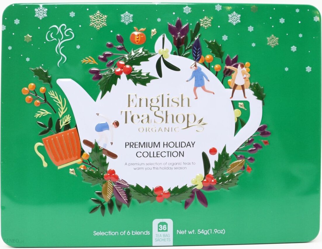 English Tea Shop, Herbata BIO GREEN TIN, 36 saszetek