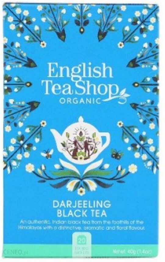 English Tea Shop – Herbata czarna Darjeeling BIO 20x2g