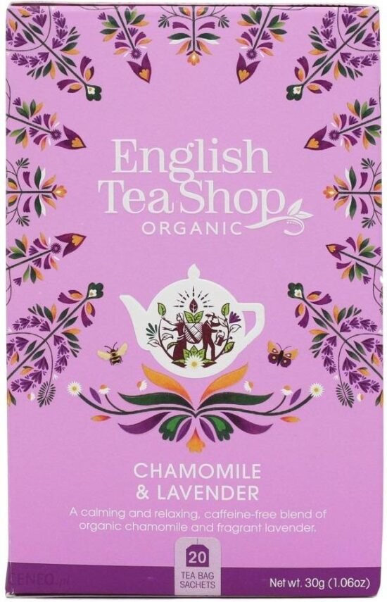 English Tea Shop Organic Chamomile & lavender 30g
