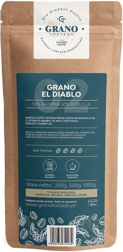 Grano Tostado Kawa ziarnista GRANO EL DIABLO 1000g