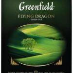 Greenfield 100X2G Flying Dragon Herbata Zielona Ekspresowa 25X1,5G