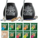 Guarani Zestaw Yerba Mate Tykwa Bombilla 10x50g
