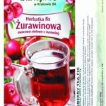 Herbapol Kraków Herbapol Herbatka Żurawinowa 20X3G