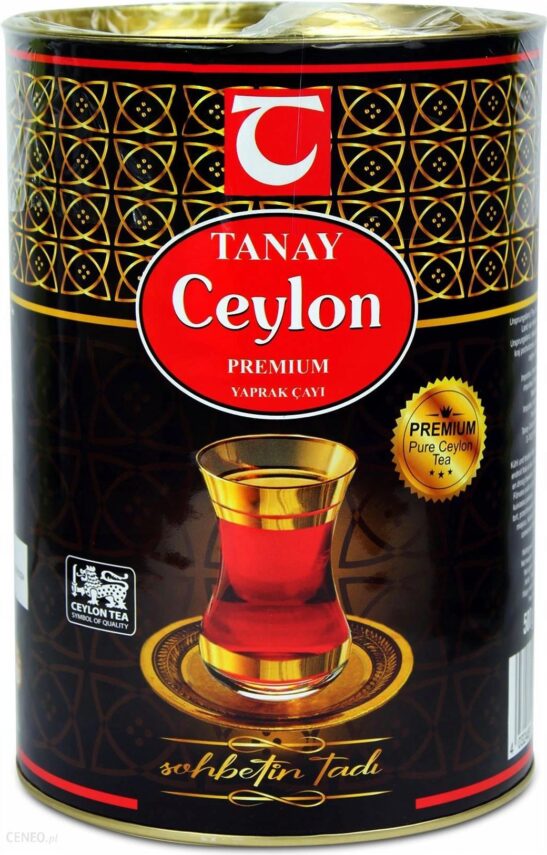Herbata Czarna Ceylon Premium 500g Tanay Liściasta