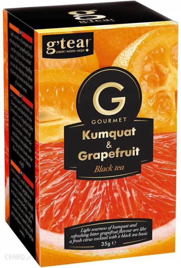 Herbata Czarna G’Tea Gourmet Kumquat 20X1.75G