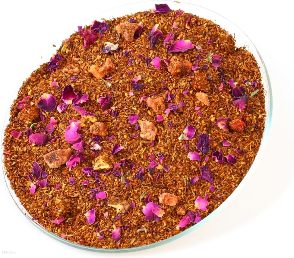 Herbata Czerwona Rooibos Poziomkowy (100g)