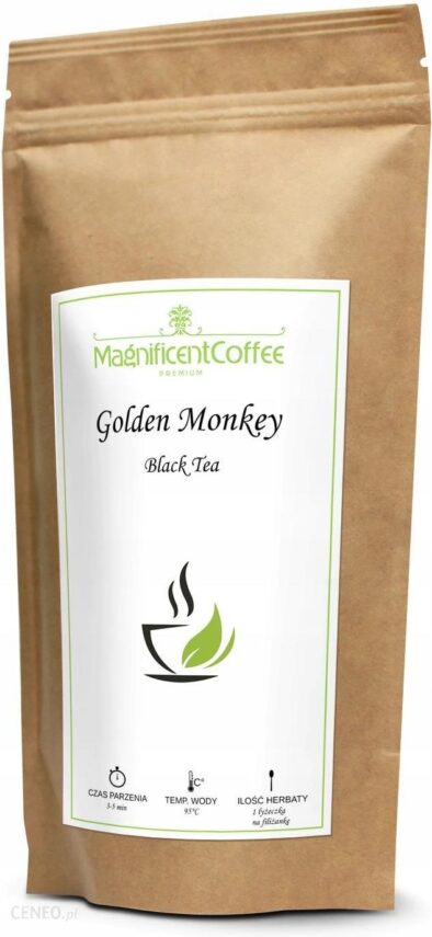 Herbata liściasta czarna Golden Monkey Wyśmienita