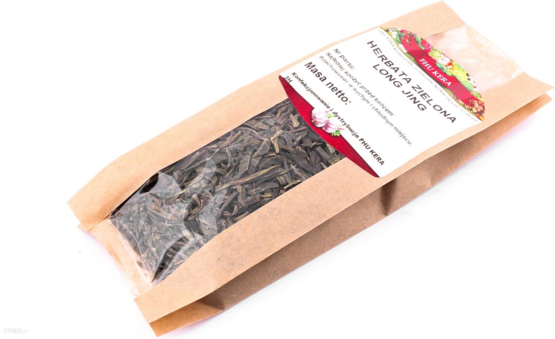 Herbata Long Jing Zielona Lung Ching 50G Kera 3H