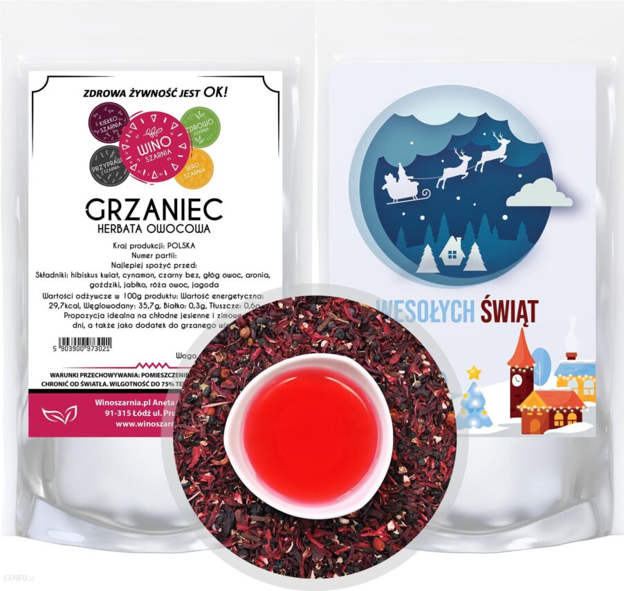 Herbata owocowa Grzaniec 50g Rozgrzewająca