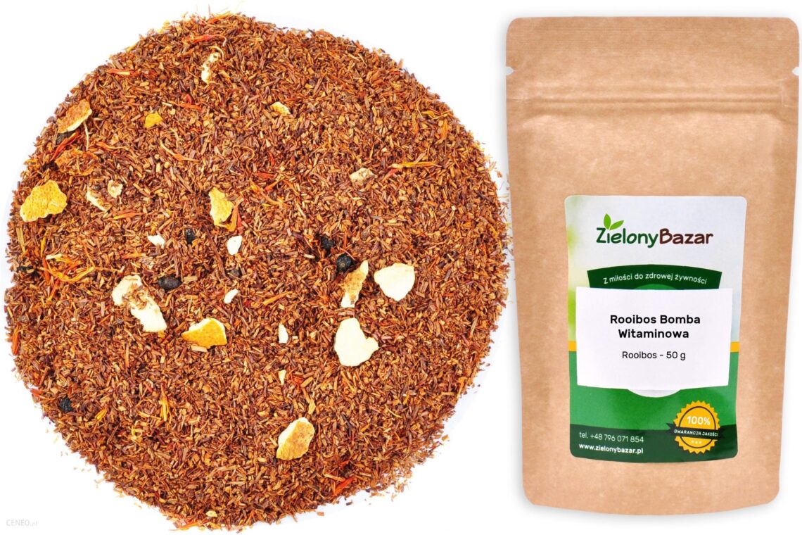 Herbata Rooibos Bomba Witaminowa 50g Cudna