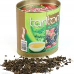 Herbata Zielona Blackberry (jeżyna) Tarlton 100g