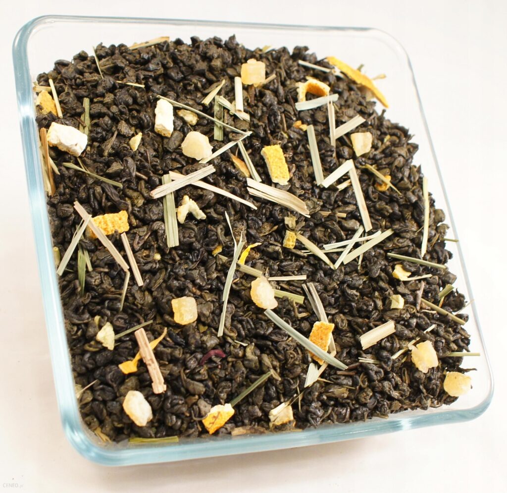 Herbata zielona Cytrynowa Temple of Hunan 100g