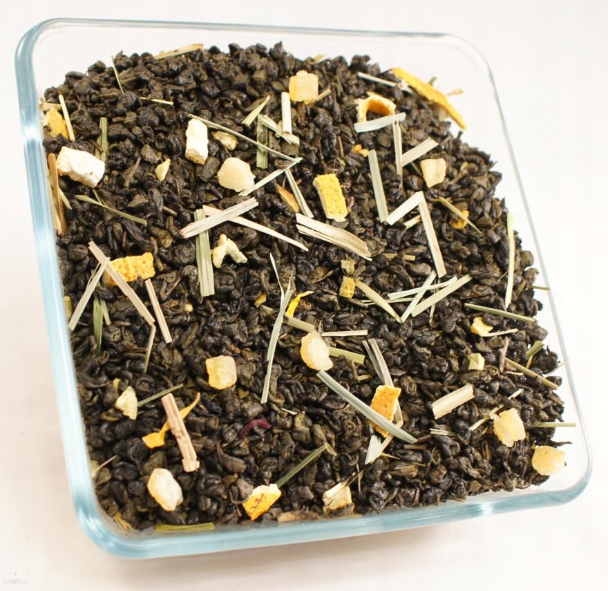 Herbata zielona Cytrynowa Temple of Hunan 100g