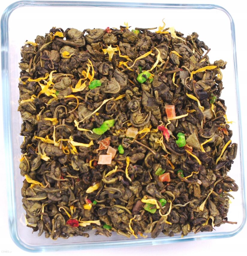 Herbata Zielona Sen Merlina 100G Cytrynagranat