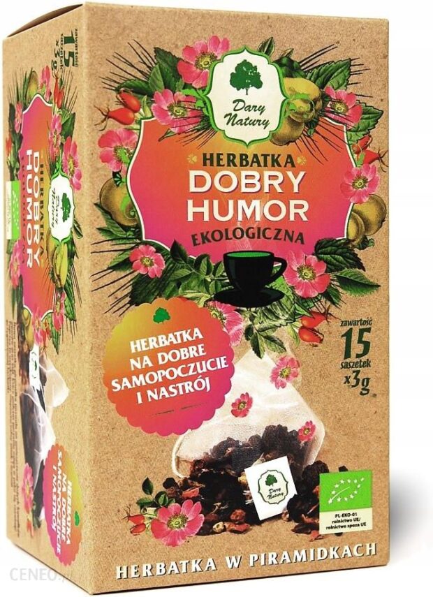 Herbatka Dobry Humor Imbir Bio 15x3g Dary Natury