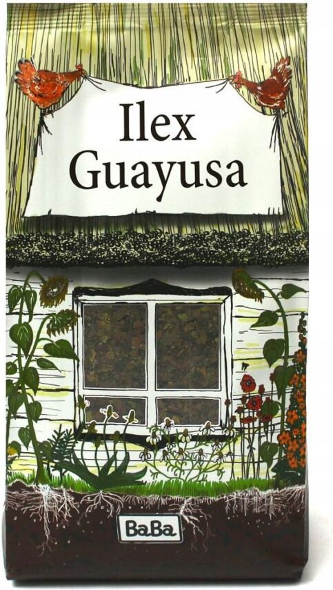 Ilex Guayusa 100g energia relaks pobudzenie 0,1 kg