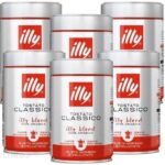 Illy 6 x Kawa Mielona Moka 250g