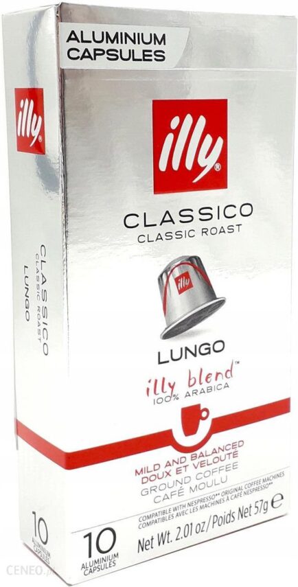 illy Classico Lungo 10 kapsułek 58617